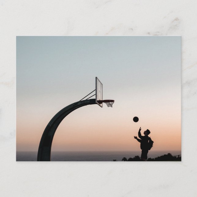 Postal Arocer Tablero de Baloncesto (Anverso)