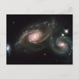 Postal Arp 274 Galaxia Espacio de la NASA