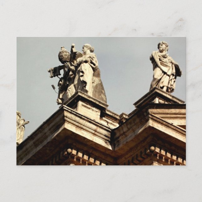 Postal Arquebasílica papal de San Juan de Letrán (Anverso)