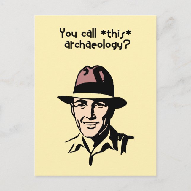 Postal Arqueología (Anverso)