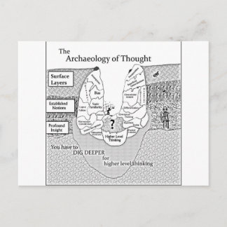 Postal Arqueología del pensamiento