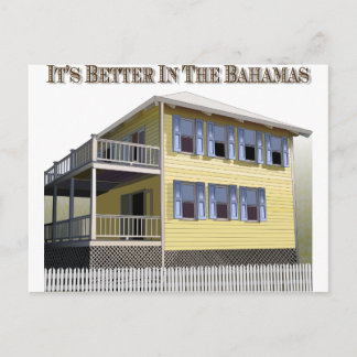 Postal Arquitectura bahameña