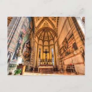 Postal  Arquitectura Basílica de Verona