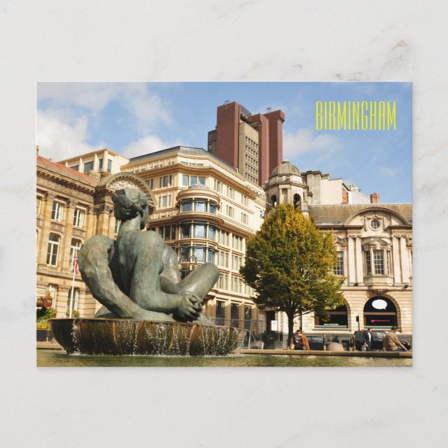 Postal Arquitectura de Birmingham, Inglaterra (Anverso)