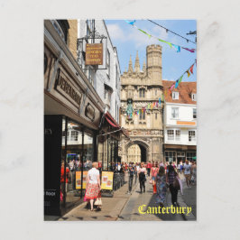Postal Arquitectura de Canterbury, Kent, Inglaterra