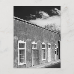 Postal arquitectura de estilo territorial, Santa Fe, Nuev