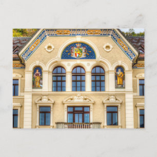 Postal Arquitectura de Liechtenstein