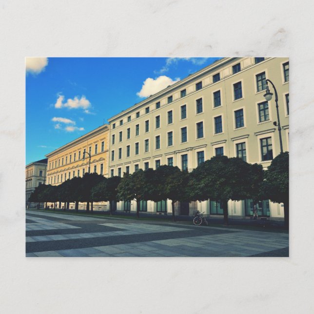 Postal Arquitectura de Munchen (Anverso)