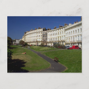 Postal Arquitectura de regencia, Brighton, Inglaterra, Re