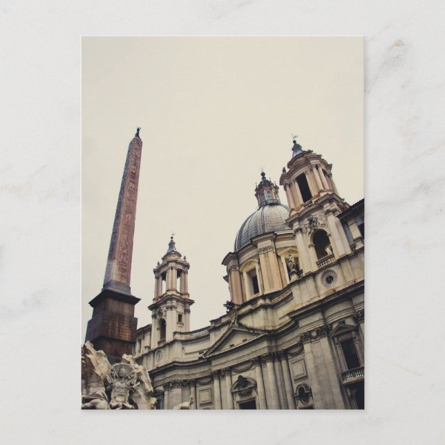 Postal Arquitectura de Roma (Anverso)