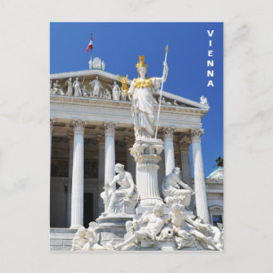 Postal Arquitectura de Viena, Austria
