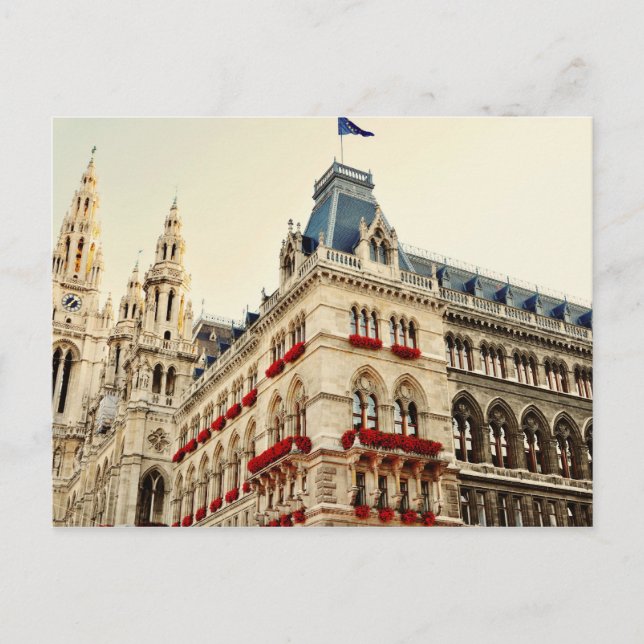 Postal Arquitectura de Wien (Anverso)