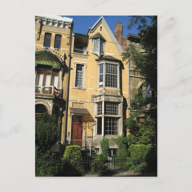 Postal Arquitectura de Zurenborg (Anverso)