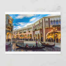 Arquitectura del Canal de Gondola de Venetian Las