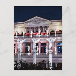 Postal Arquitectura del Foro del Palacio de las Vegas Nev
