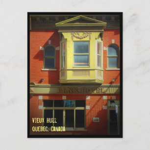 Postal Arquitectura del Hotel Bank Downtown Vieux Hull