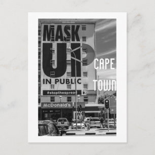 Postal Arquitectura del paisaje urbano de Ciudad del Cabo