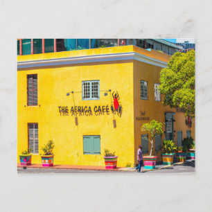 Postal Arquitectura del paisaje urbano de Ciudad del Cabo