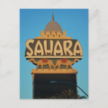 Arquitectura emblemática del casino Sahara de Las