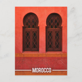 Postal Arquitectura marroquí, Ciudad de Marrakech Marruec