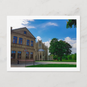 Postal Arquitectura sinagoga del paisaje urbano de Bielor