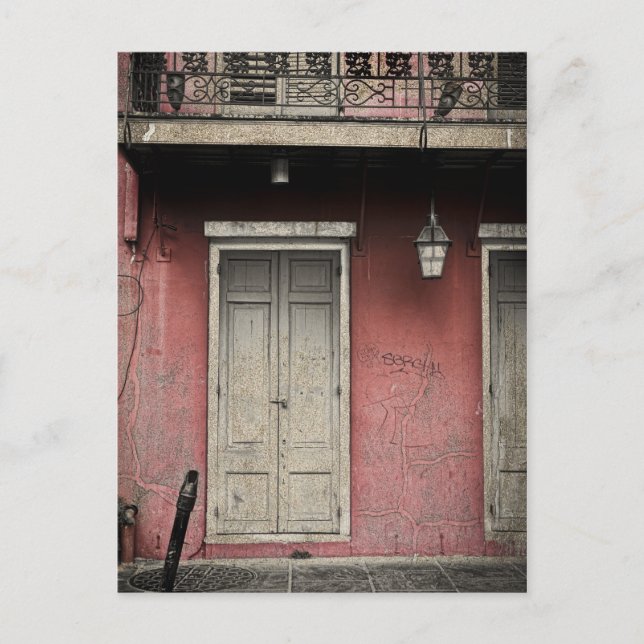 Postal Arquitectura Vieux Carre (Anverso)