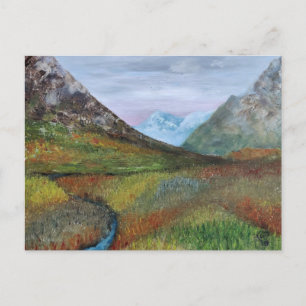 Postal Arran, Escocia - sean salvajes - por Luna Smith