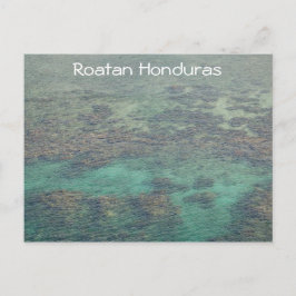 Postal Arrecife de coral de Honduras