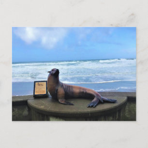 Postal Arrecife de Nelscott, Lincoln City, Oregón