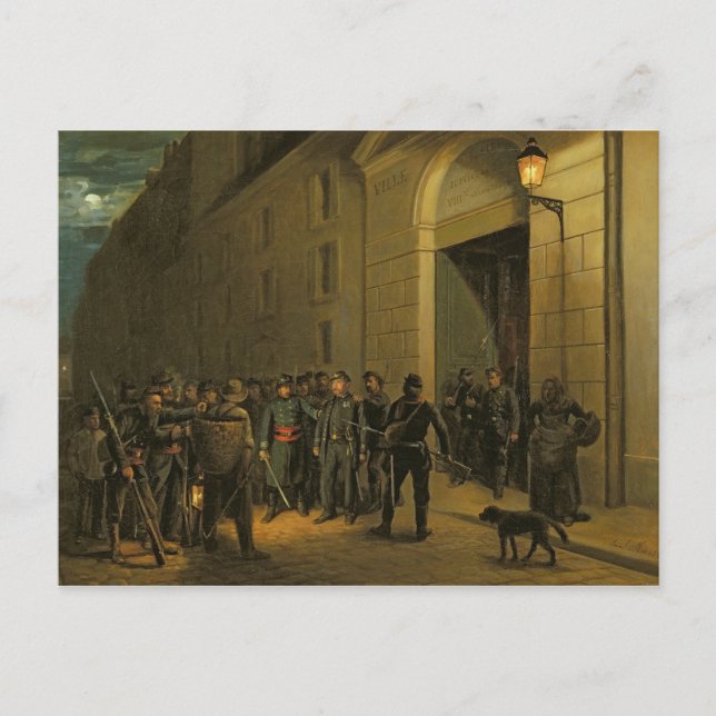 Postal Arresto de generales (Anverso)