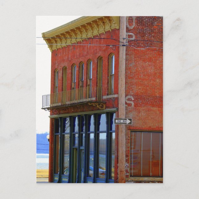 Postal Arriba (Anverso)