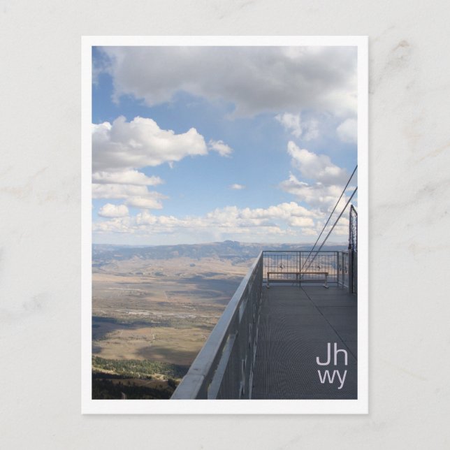 Postal Arriba del tranvía (Anverso)