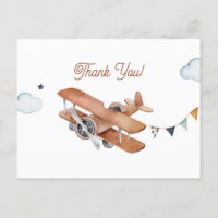 Arriba y lejos, Vintage Watercolor Airplane Baby S