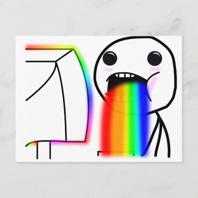 Postal Arroja las lluvias (Anverso)