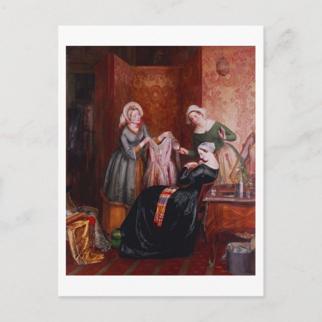 Postal Arrojando sus malezas (Anverso)