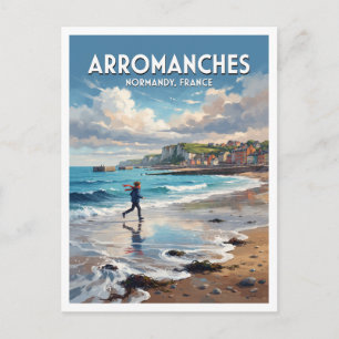 Postal Arromanches-les-Bains Francia Recuerdo