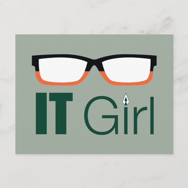 Postal Arrow | IT Girl Glasses Graphic (Anverso)