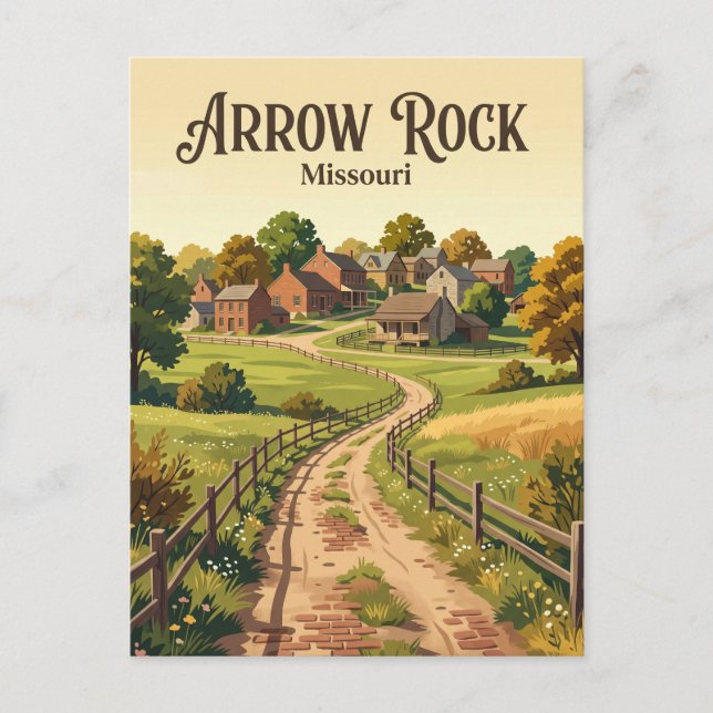 Postal Arrow Rock Misuri (Anverso)
