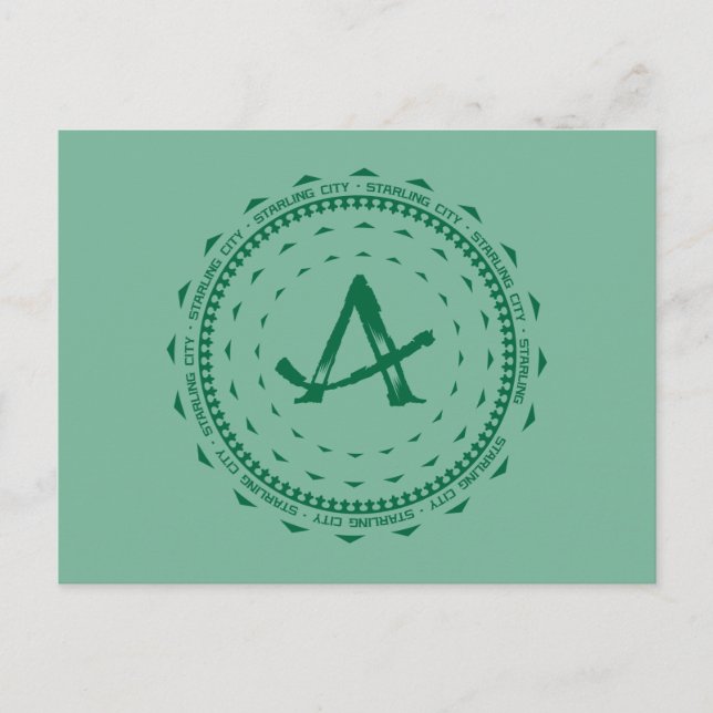 Postal Arrow | Starling City Arrow Logo (Anverso)