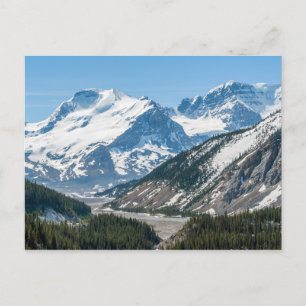 Postal Arroyo a lo largo de la autopista Icefields Parkwa