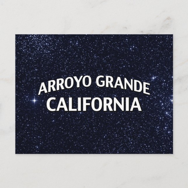 Postal Arroyo Grande California (Anverso)