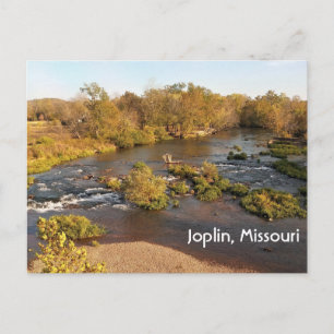 Postal Arroyo Shoal en Joplin Missouri en otoño 