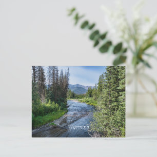 Postal Arroyo Wyoming (etiquetado)