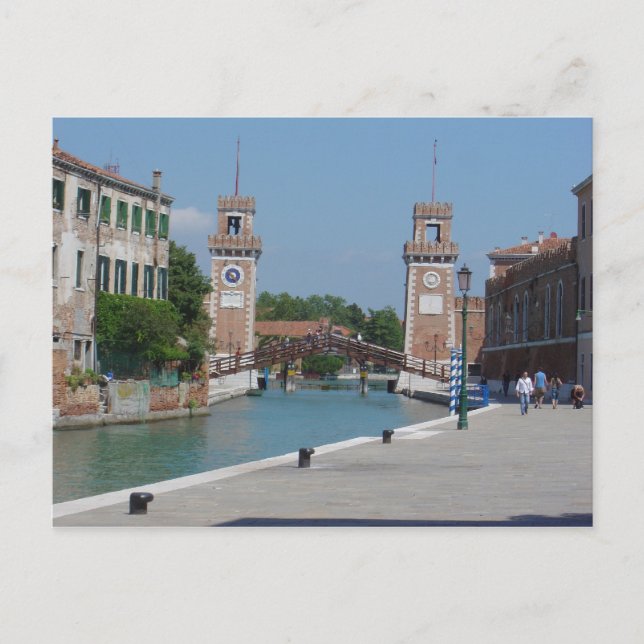 Postal Arsenale, Venecia 2 (Anverso)