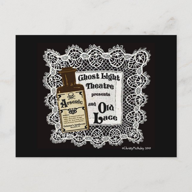 Postal Arsénico y antiguo encaje 2010 (Anverso)