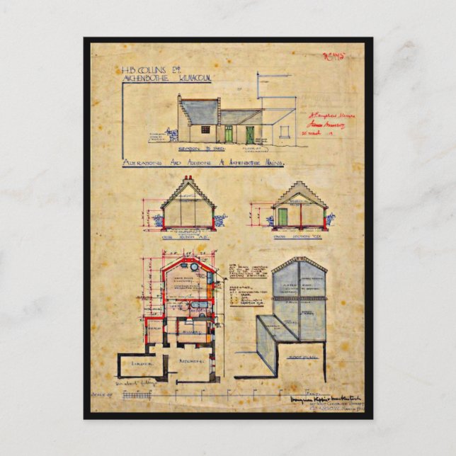 Postal Art-Charles Rennie Mackintosh 13 (Anverso)