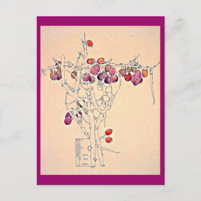 Postal Art-Charles Rennie Mackintosh 6 (Anverso)