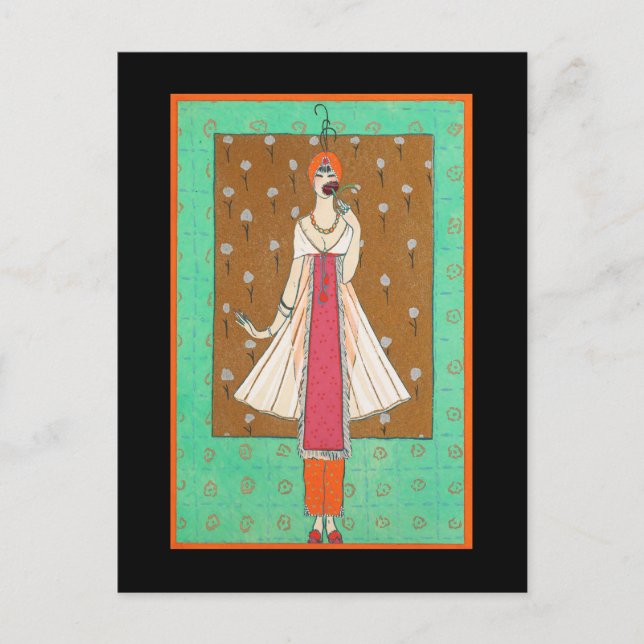 postal Art Deco 10 (Anverso)