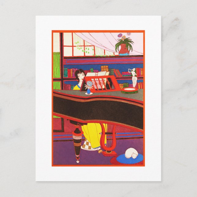 postal Art Deco 18 (Anverso)