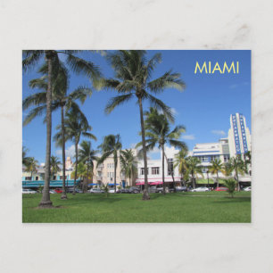 Postal Art Deco 5 de Miami